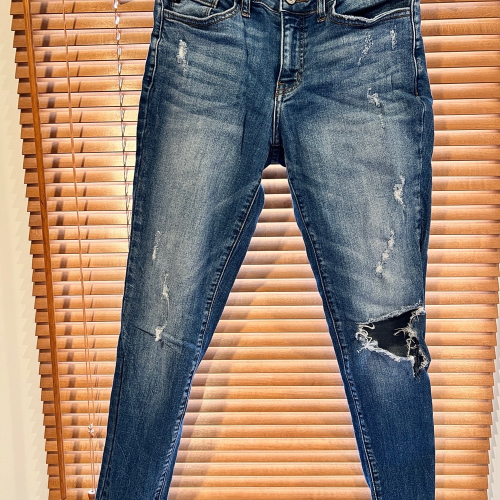 KanCan Skinny Distressed Jeans